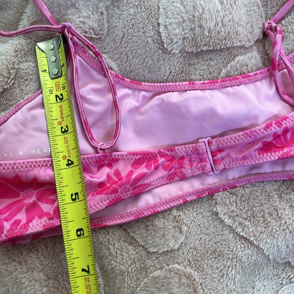 pink floral bikini bottom - XL - Picture 9 of 11